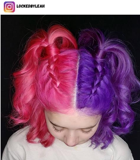 unique hair color styles