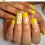 53+ Playful Yellow Ombre Nail Designs for 2022