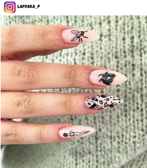 E-Girl nail design ideas