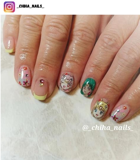 Sailor Moon nails