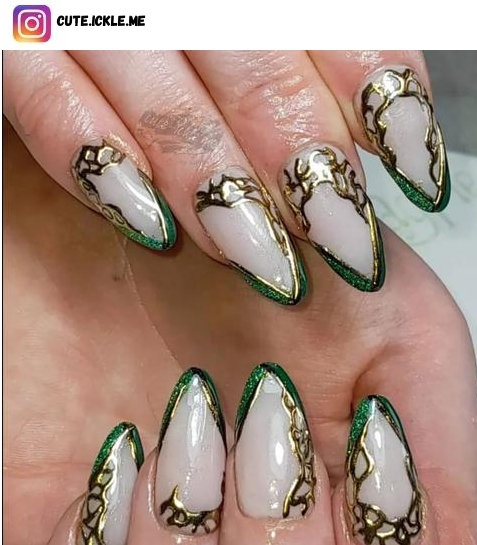 celtic nail design ideas
