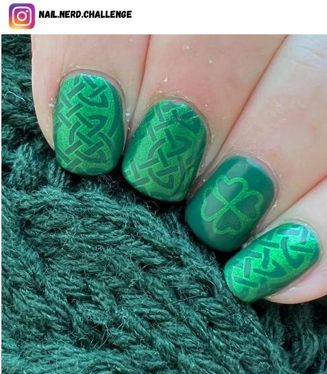 celtic nail art
