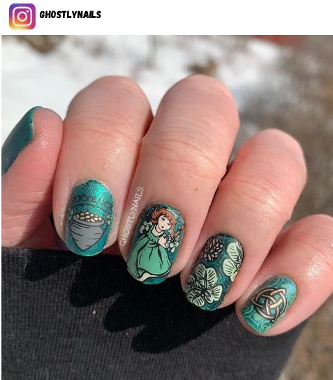 celtic nails