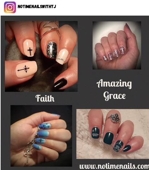 55 Celebrity Nail Art Photos with Cross | Steal Her Style