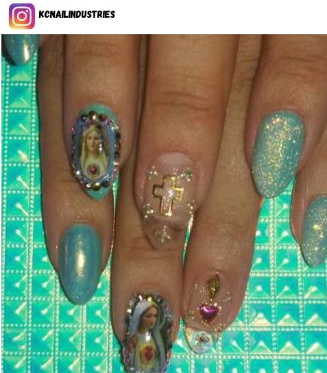Christian nail art