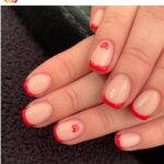 59 Classy Red Tip Nail Designs for 2023