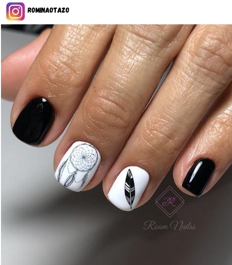 dreamcatcher nail designs