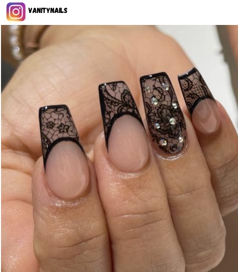 lace nail design ideas