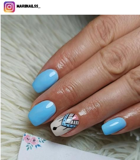 mandala nail polish design
