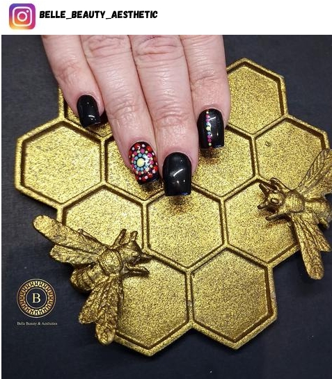 mandala nail designs