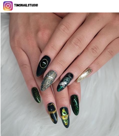 marvel nail art