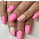 51 Pretty Matte Pink Nail Designs for 2023