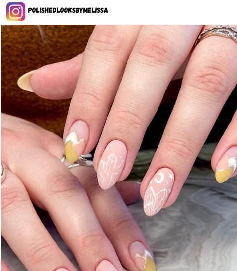 mountain nail designs