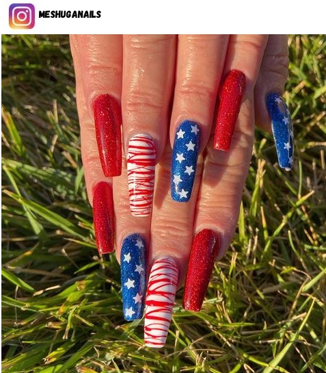 patriotic nail design ideas