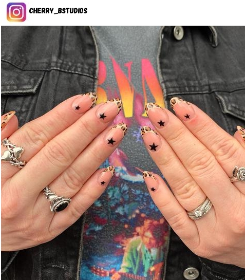 punk edgy nail design ideas