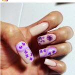 53 Stunning Purple Butterfly Nail Designs for 2022