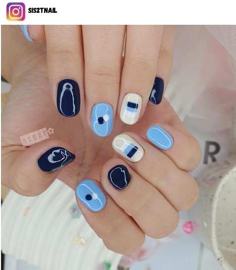 trendy korean nails