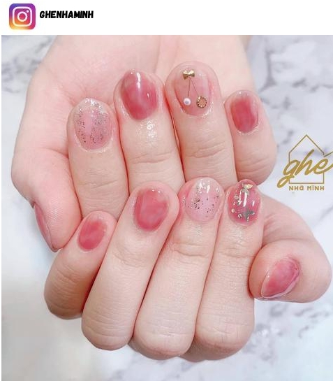 trendy korean nail design ideas