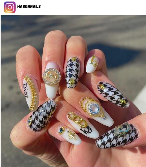 dior nail designs