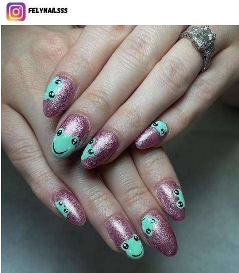 frog nail designs