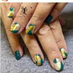 53 Green and Gold Nail Designs for 2022