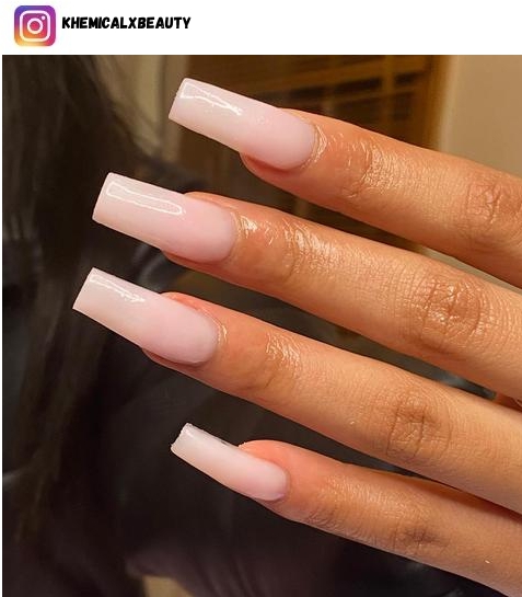 pastel pink nails