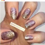 51 Rose Gold Ombre Glitter Nails for 2022