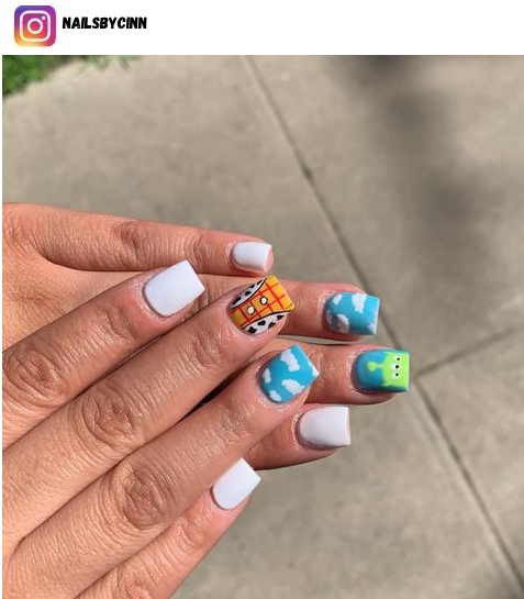 toy story nail design ideas