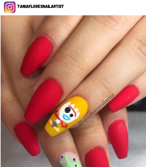 toy story nail design ideas