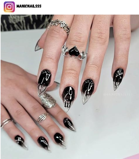 vampire nail designs