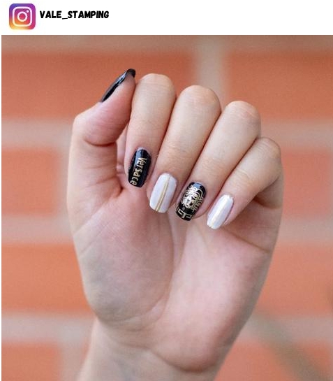 versace nail designs