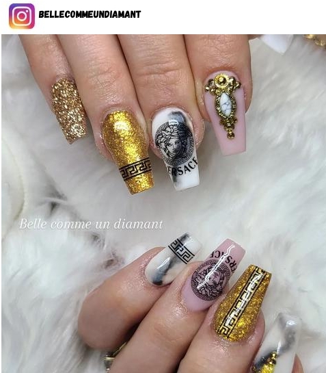 versace nails