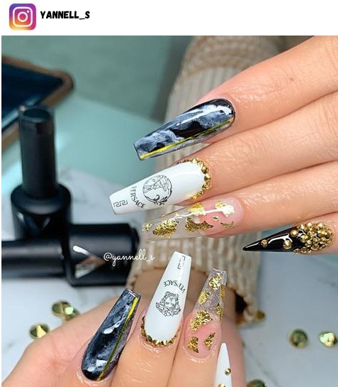 versace nail art