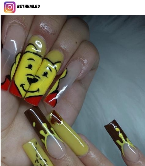 winnie the pooh nails