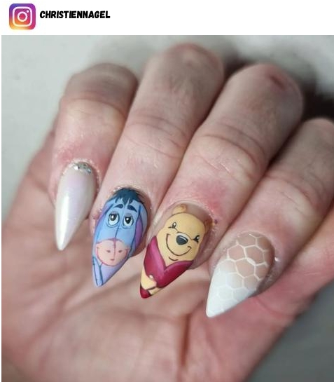 winnie the pooh nail designs