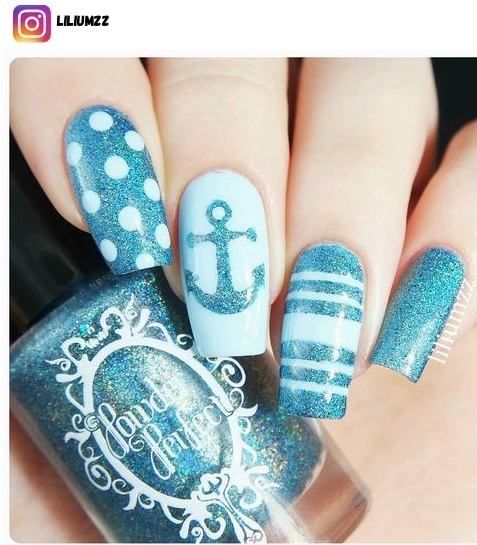 anchor nail designs