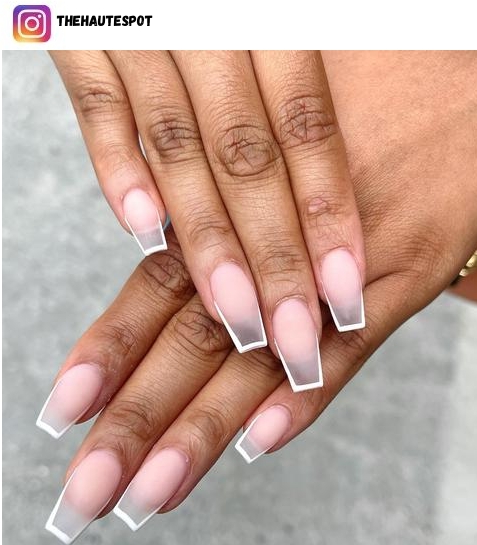 clear ombre nail designs