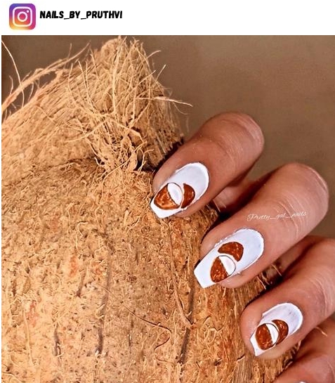 coconut nail designs