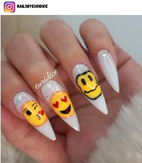 emoji nails