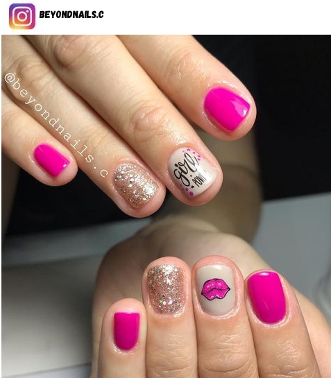 girl power nail designs