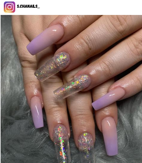 glitter accent nail designs