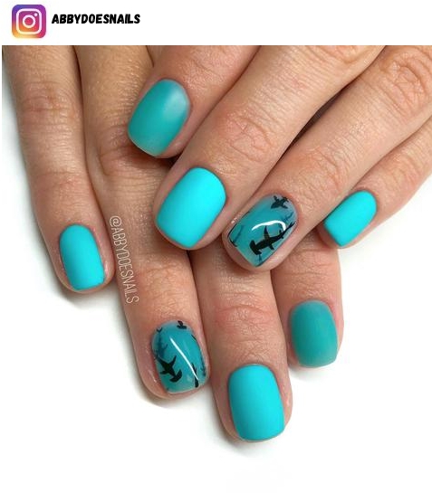 shark nail design ideas