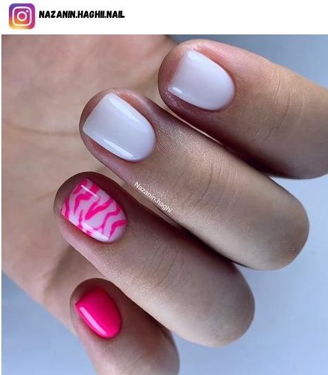 tiger nail polish design