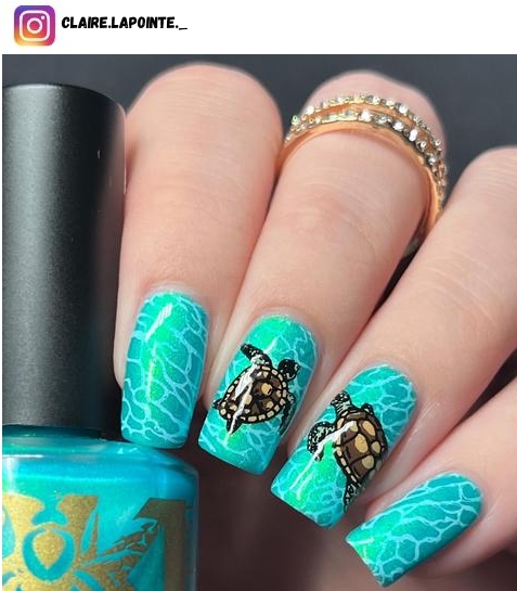 turtle nail designs