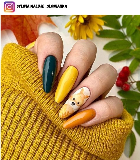 fox nail designs