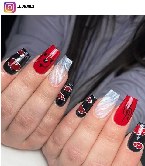 naruto nail designs