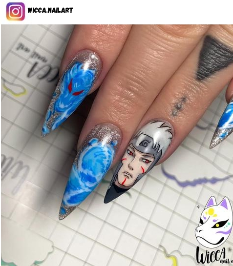 naruto nail art