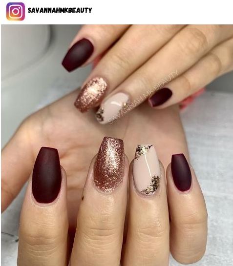 55+ Newest Burgundy Nails Designs You Should Definitely Try In 2023 | Burgundy  nails, Burgundy nail designs, Trendy nail art designs