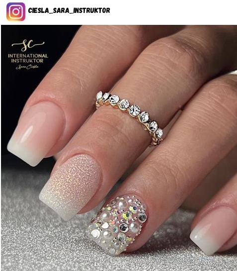 short wedding nail designs