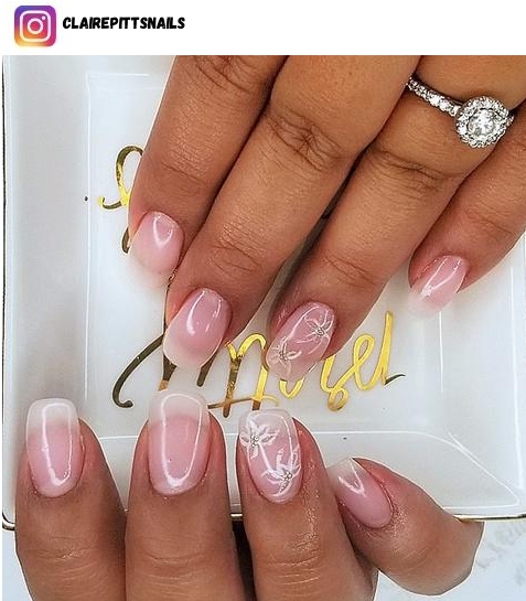short wedding nails